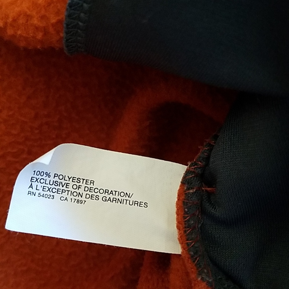 Gap Orange Fleece - Picture 6 of 7